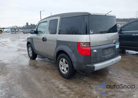 2003 Honda Element Ex из США, поврежденный, VIN 5J6YH28543L007506